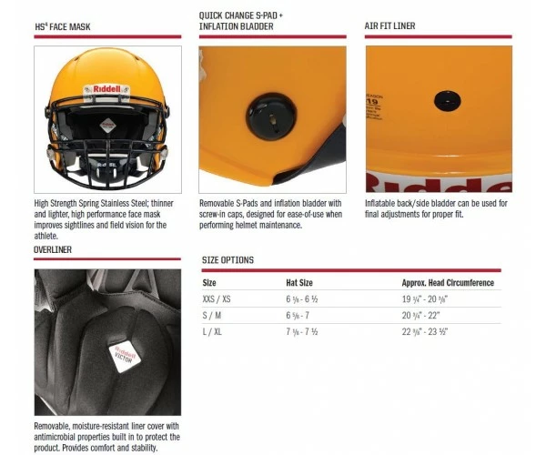 Riddell Victor-i - Bay Silver - Image 5