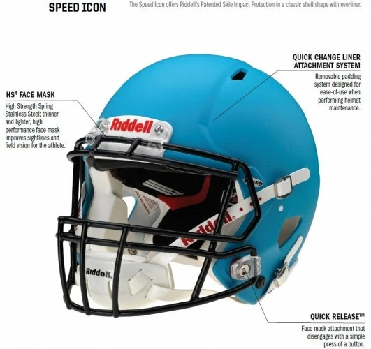 Riddell Speed Icon - Scarlet - Image 6