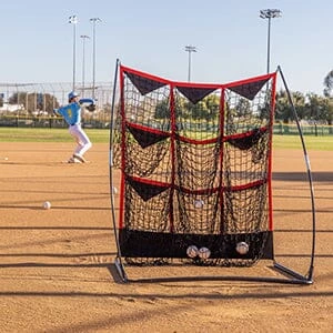 Playgosports.com GoSports 9 Pocket Baseball And Softball Pitching Strike Zone Target Net - Image 5