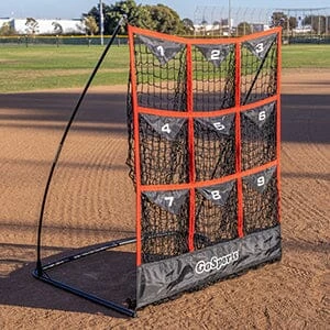 Playgosports.com GoSports 9 Pocket Baseball And Softball Pitching Strike Zone Target Net - Image 2