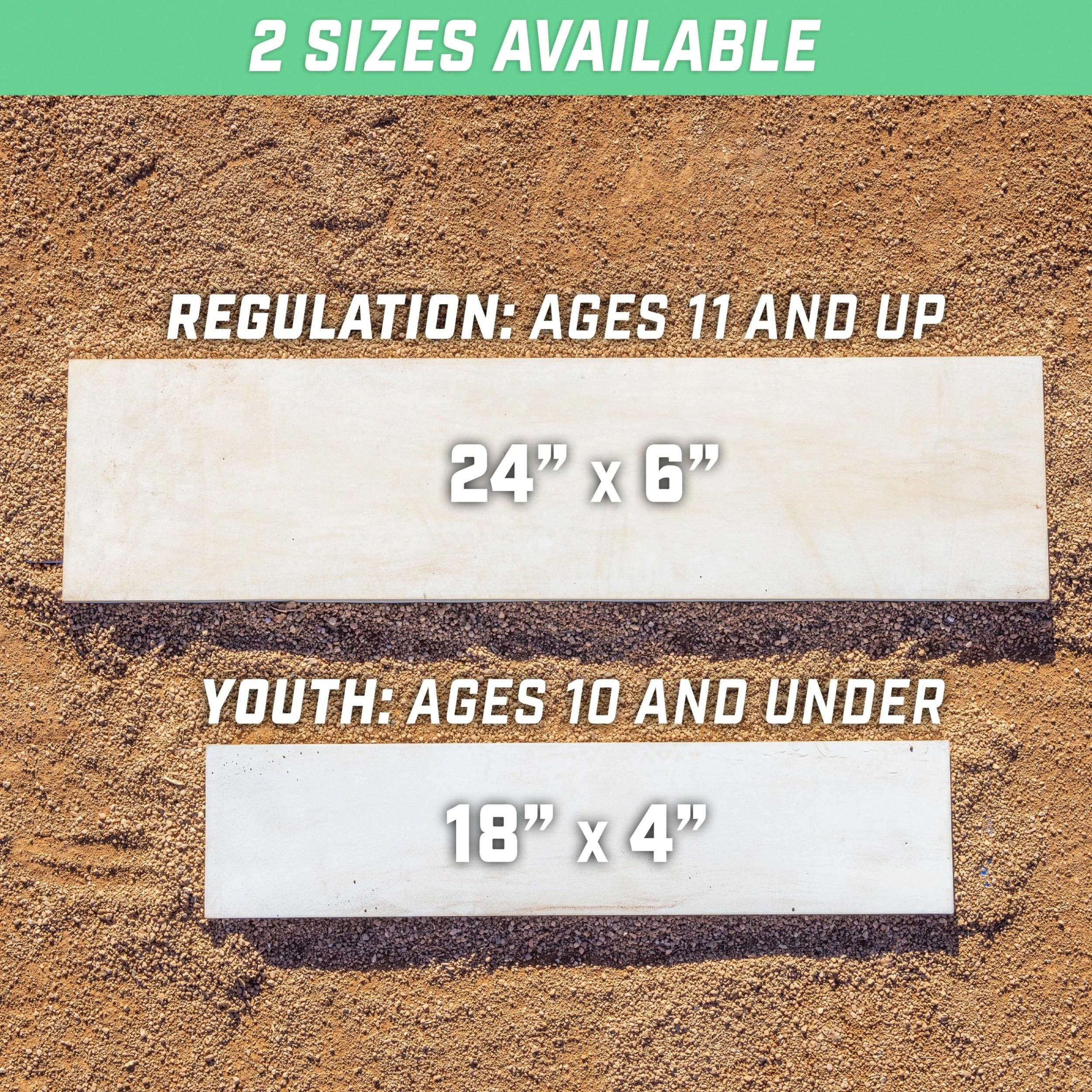 Playgosports.com GoSports 24" X 6" Pitching Mound Rubber - Regulation Size - Image 6