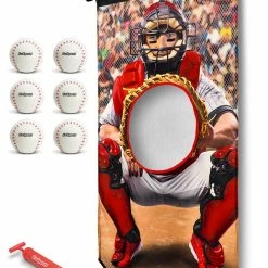 Playgosports.com GoSports Strikeout Challenge Baseball Doorway Game