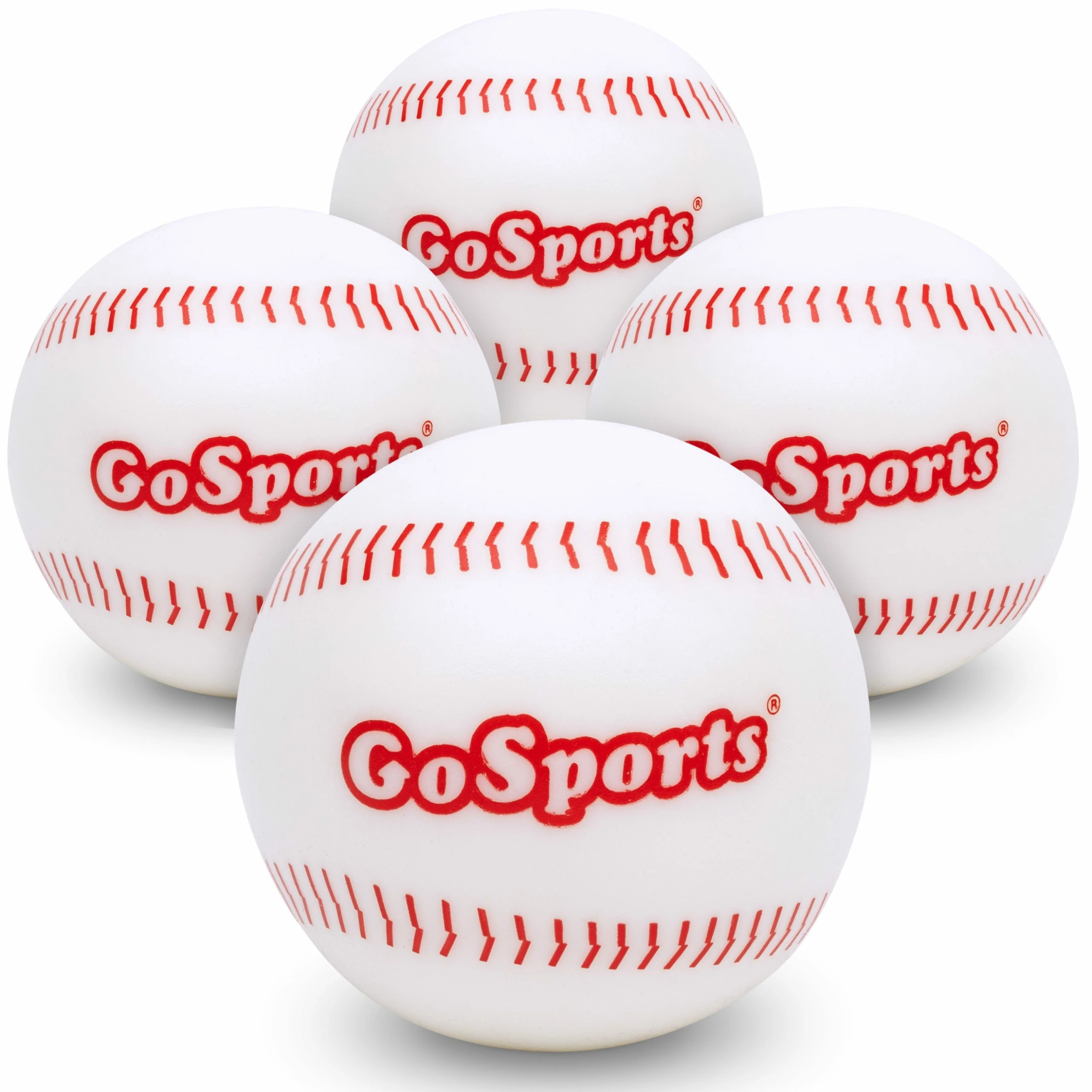 Playgosports.com GoSports Pitch N Stick Replacement Baseballs - 4-Pack