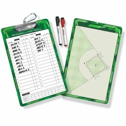 Playgosports.com GoSports Baseball/Softball Coaches Dry-Erase Clipboards