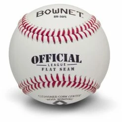 Bownet Flat Seam: Pro / Collegiate / High School Game Ball (BN-50 FS)