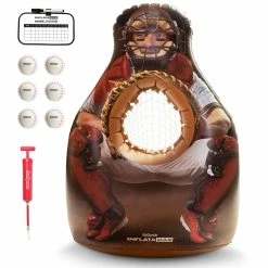 Playgosports.com GoSports Inflataman Baseball Toss Challenge