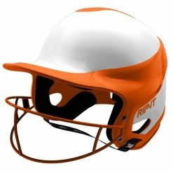 Rip-It XS Vision Pro Home Fastpitch Softball Batting Helmet, VISS Orange
