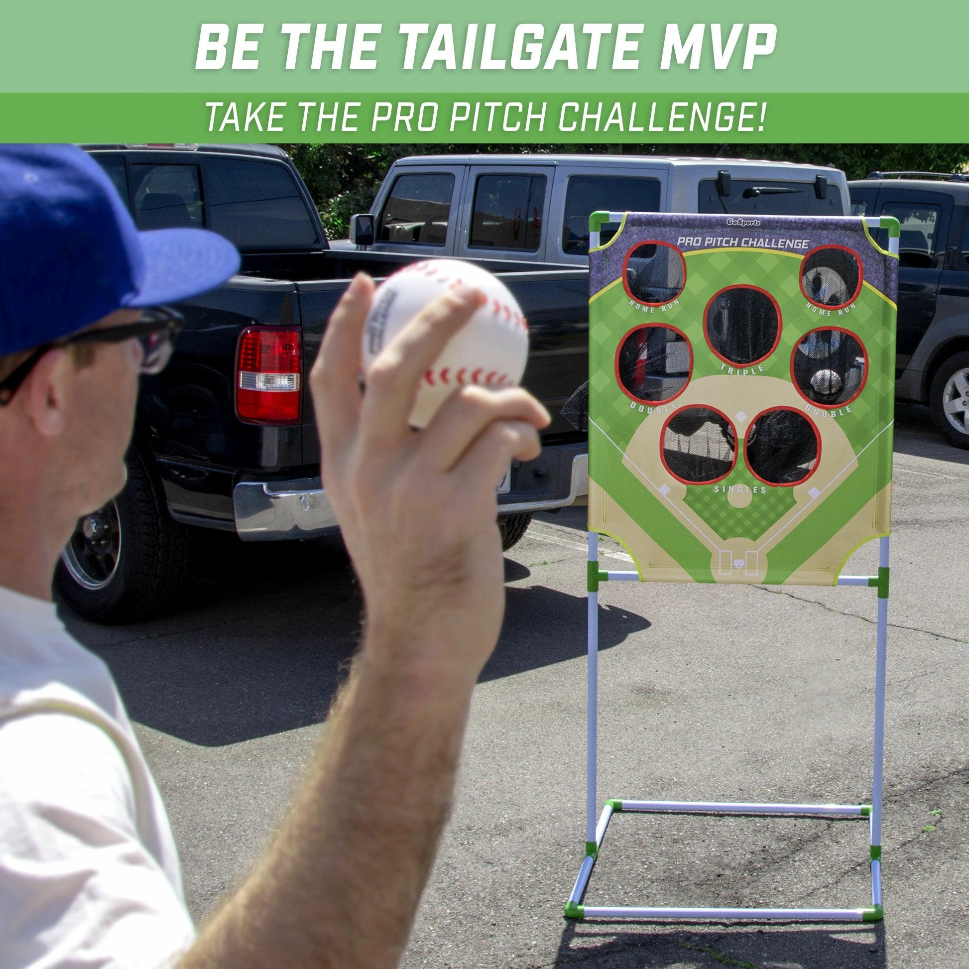 Playgosports.com GoSports Pro Pitch Challenge Baseball Game Set - Image 4