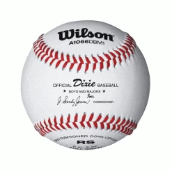 A1066 Wilson League Series Baseballs – Dixie Boys (Dozen)