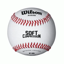 A1228 Wilson Soft Compression Level 5 Baseballs (Dozen)