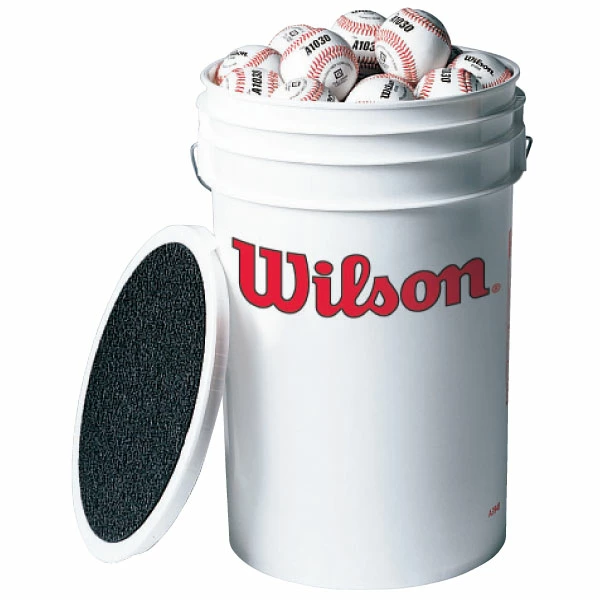 Wilson Ball Bucket With Padded Lid