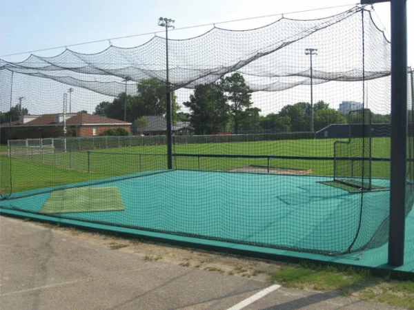 Square Batting Cage Net 12′ H X 45′ W X 45′ L (#36)