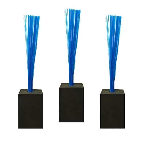 Foam Base Plug With Tassel (Set Of 3)